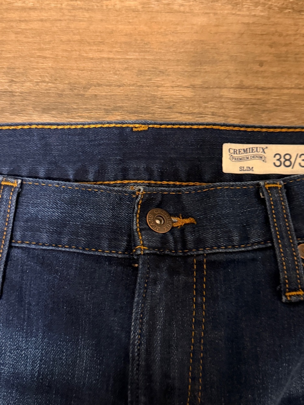 Daniel Cremieux Men's Classic Indigo Straight Jeans - Picture 4 of 7